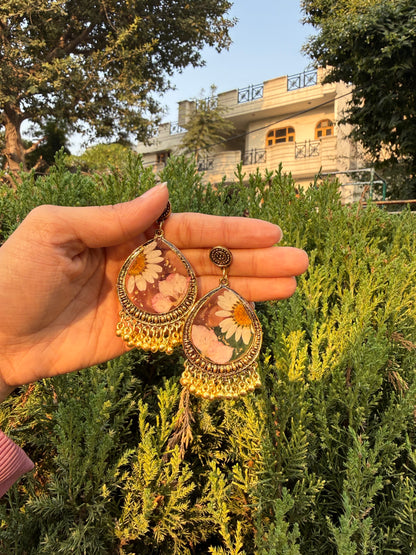 Daisy drop jhumka