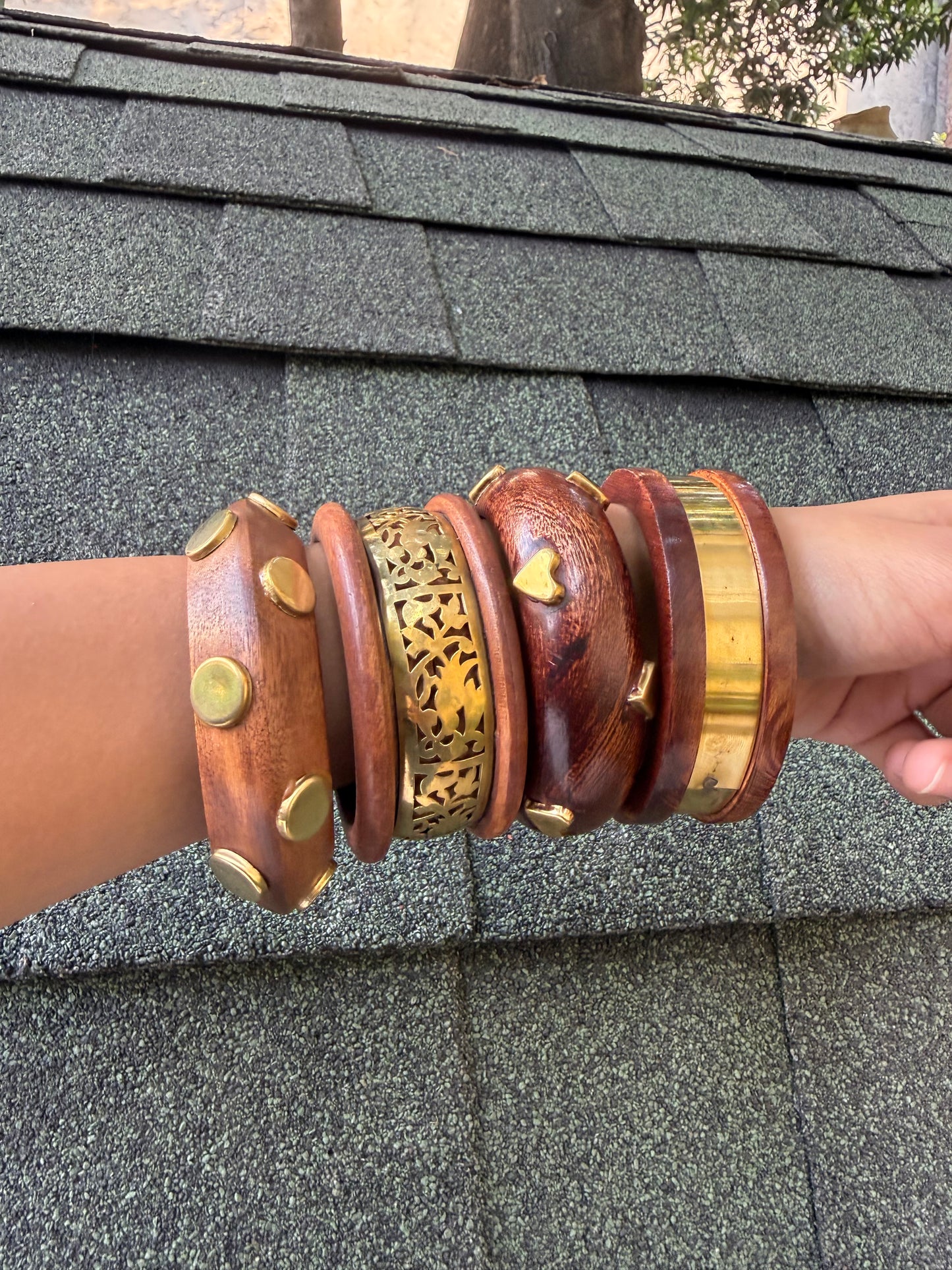 Wooden bangles
