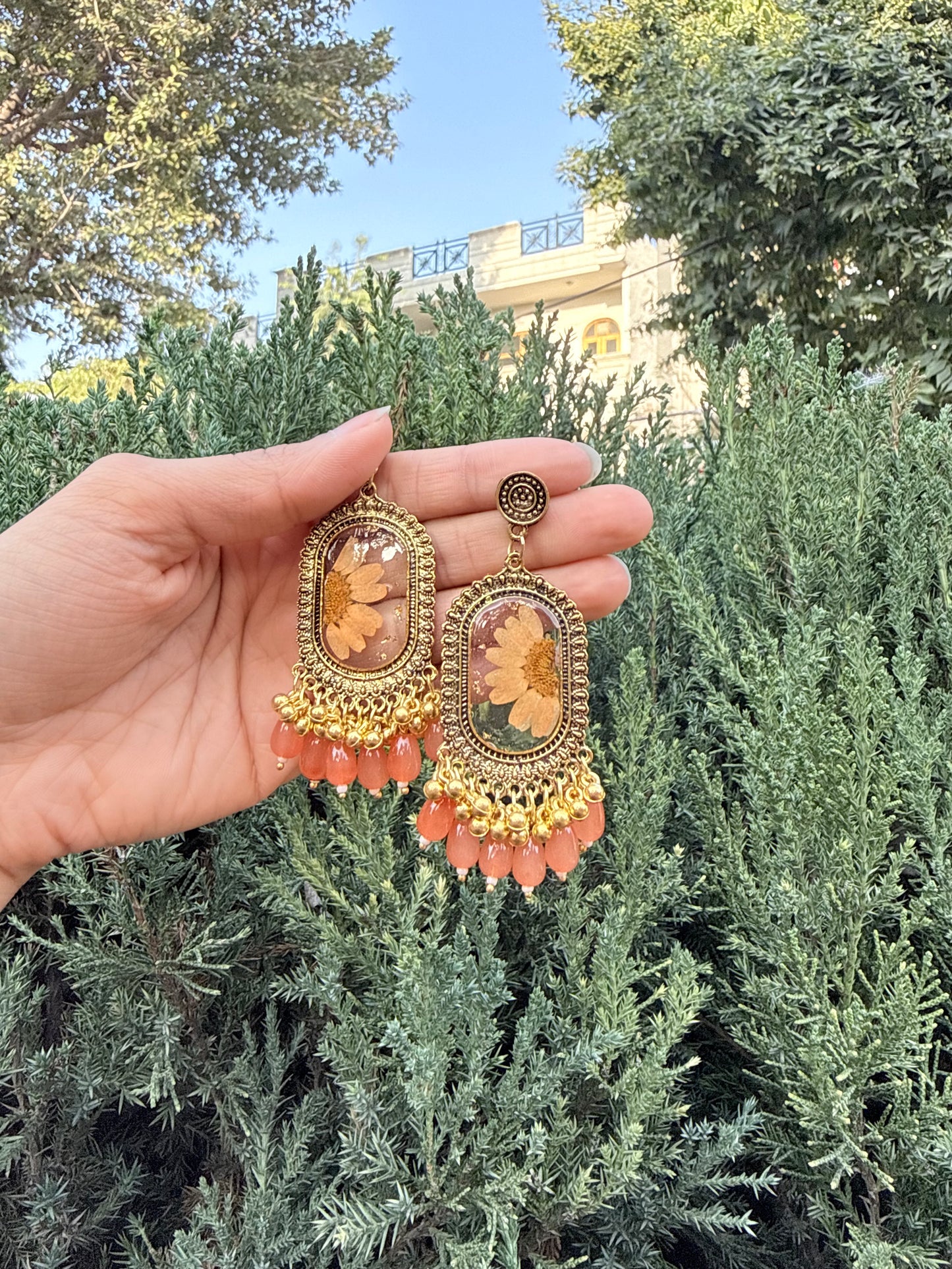 Kesariya jhumka