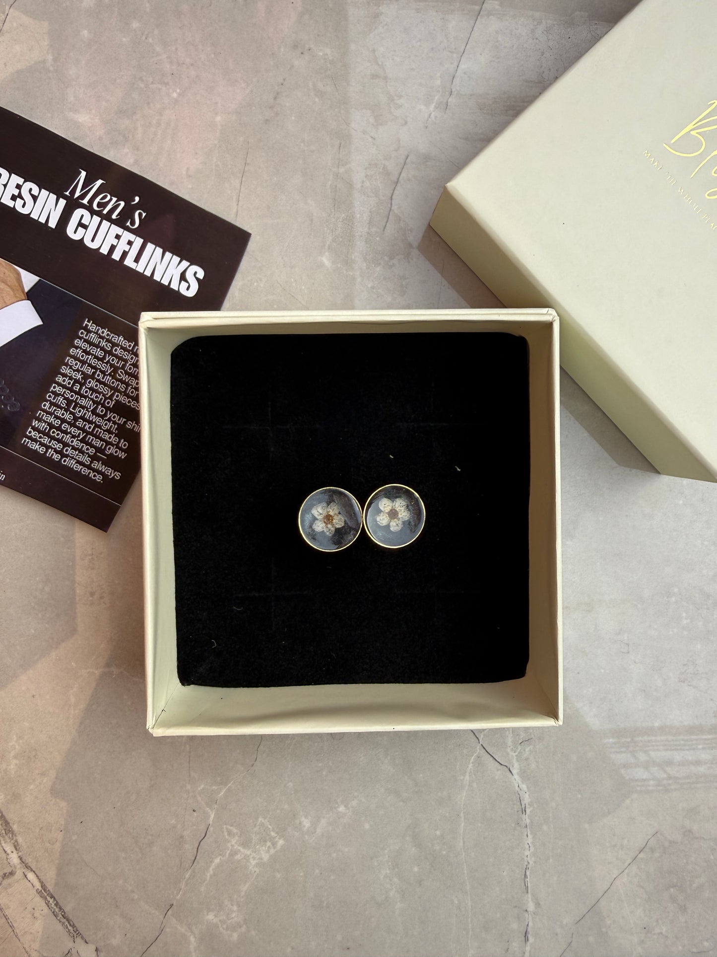 Dusky cufflinks
