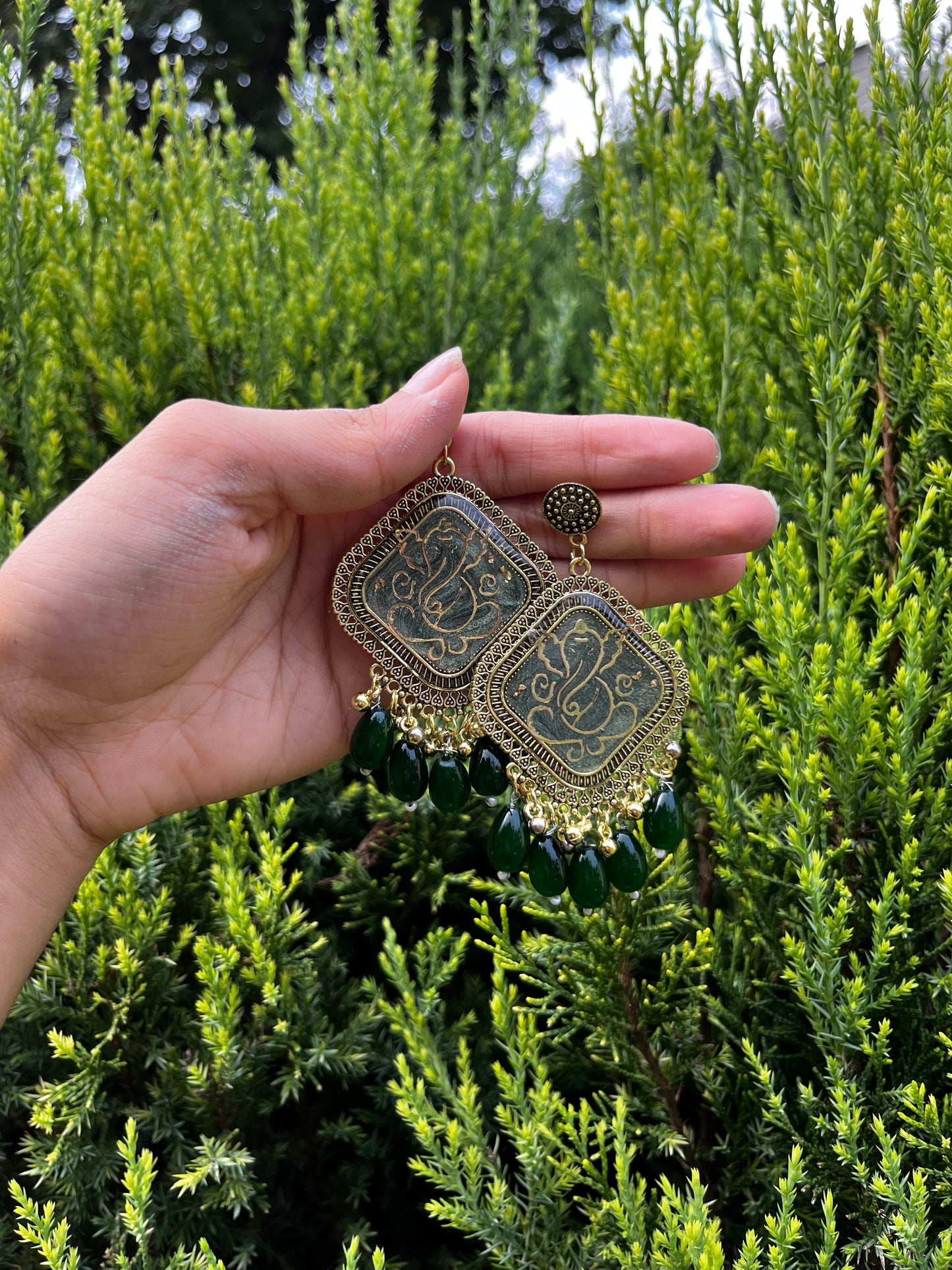 Ganesha jhumkas