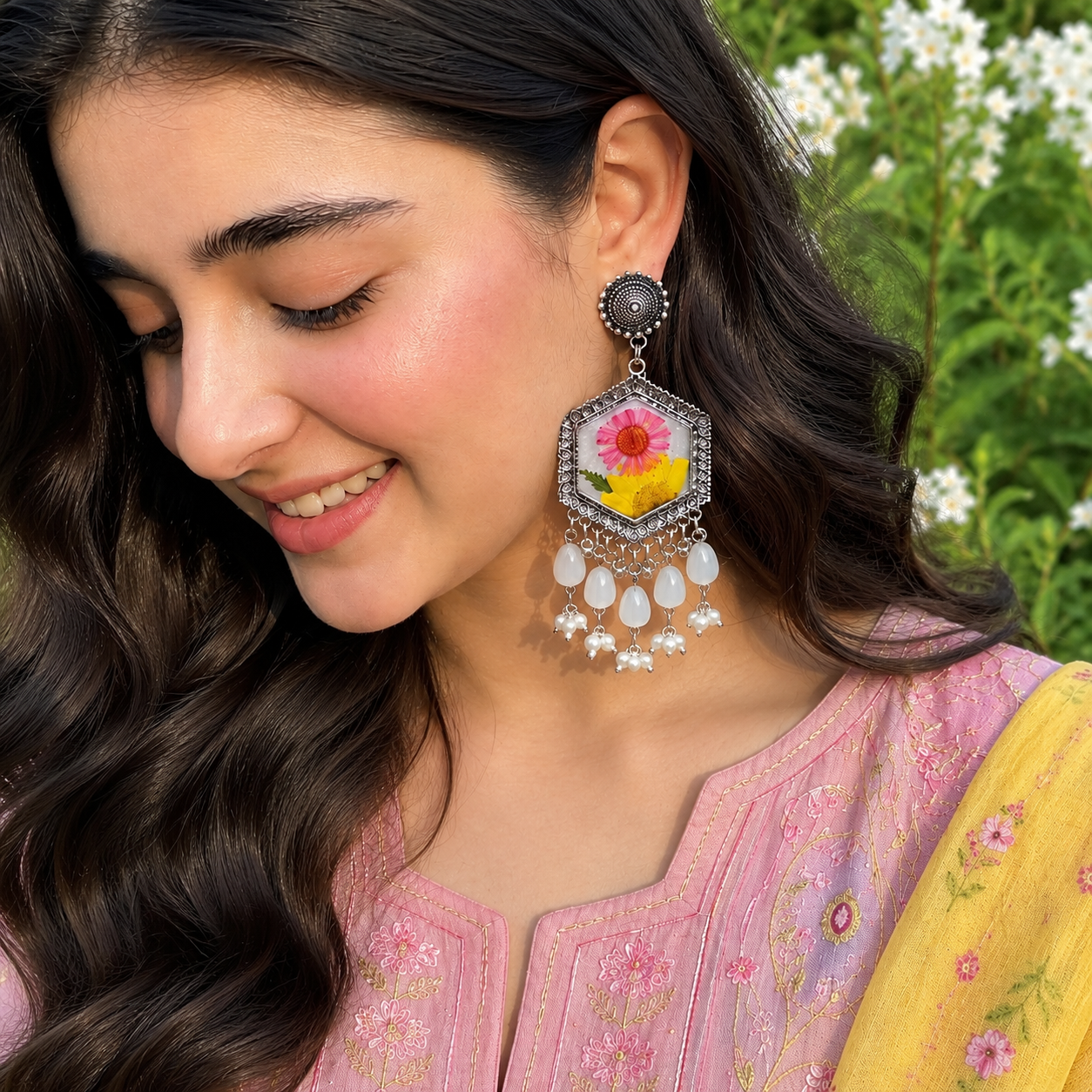 Noor Kashmiri jhumkas