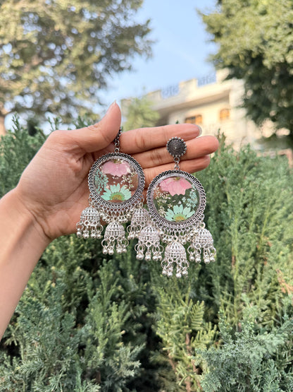 Saanjh phool jhumkas
