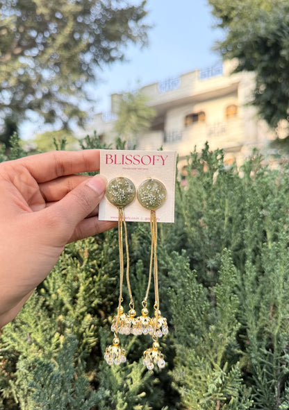 Meadow drop earrings