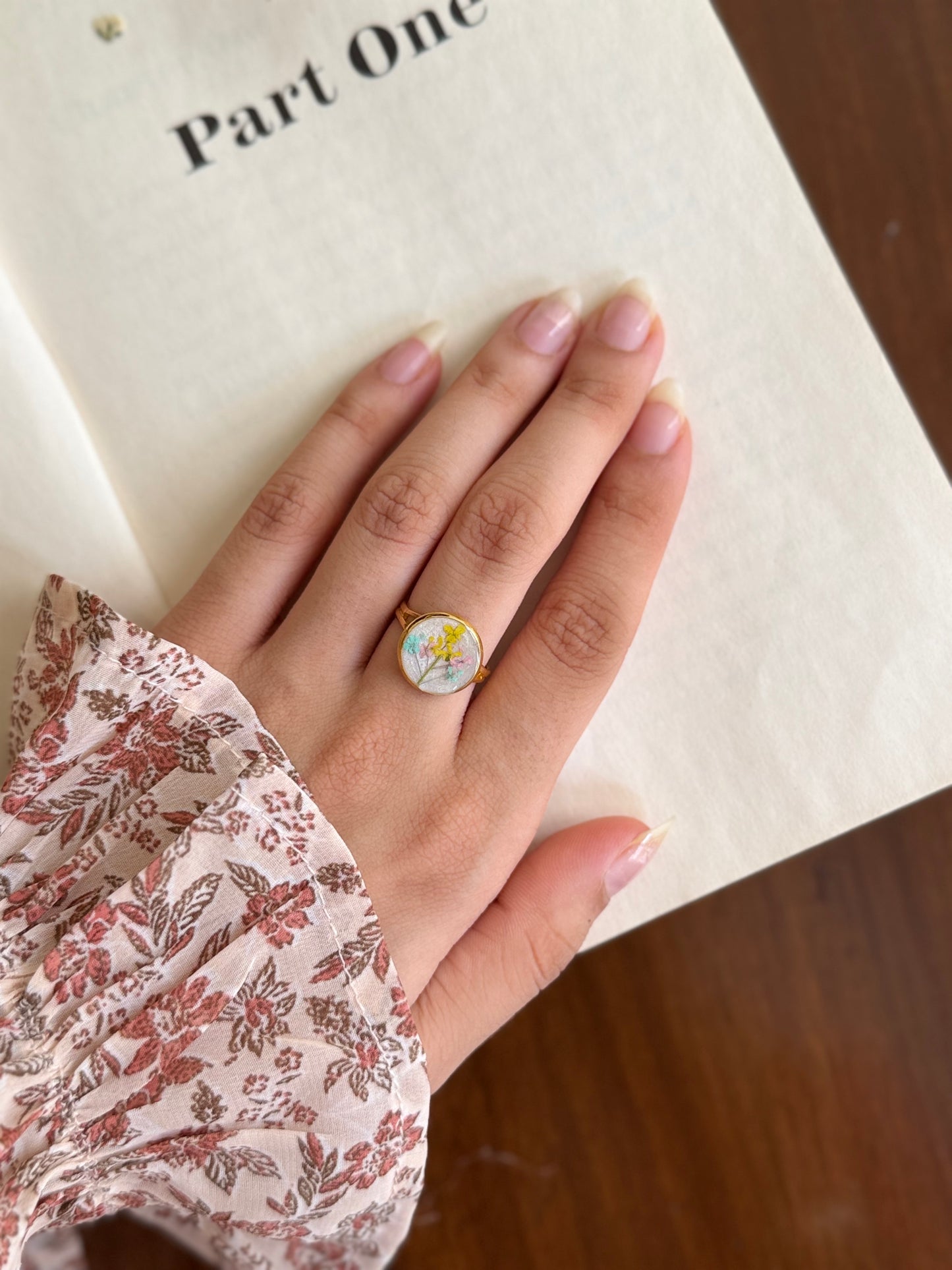 Tree of wishes ring