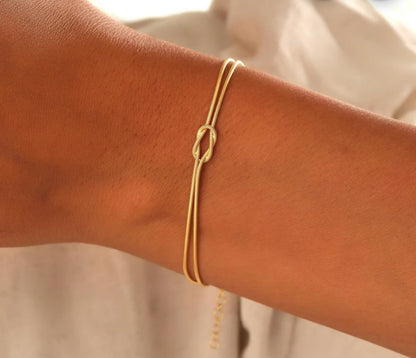 Love knot bracelets