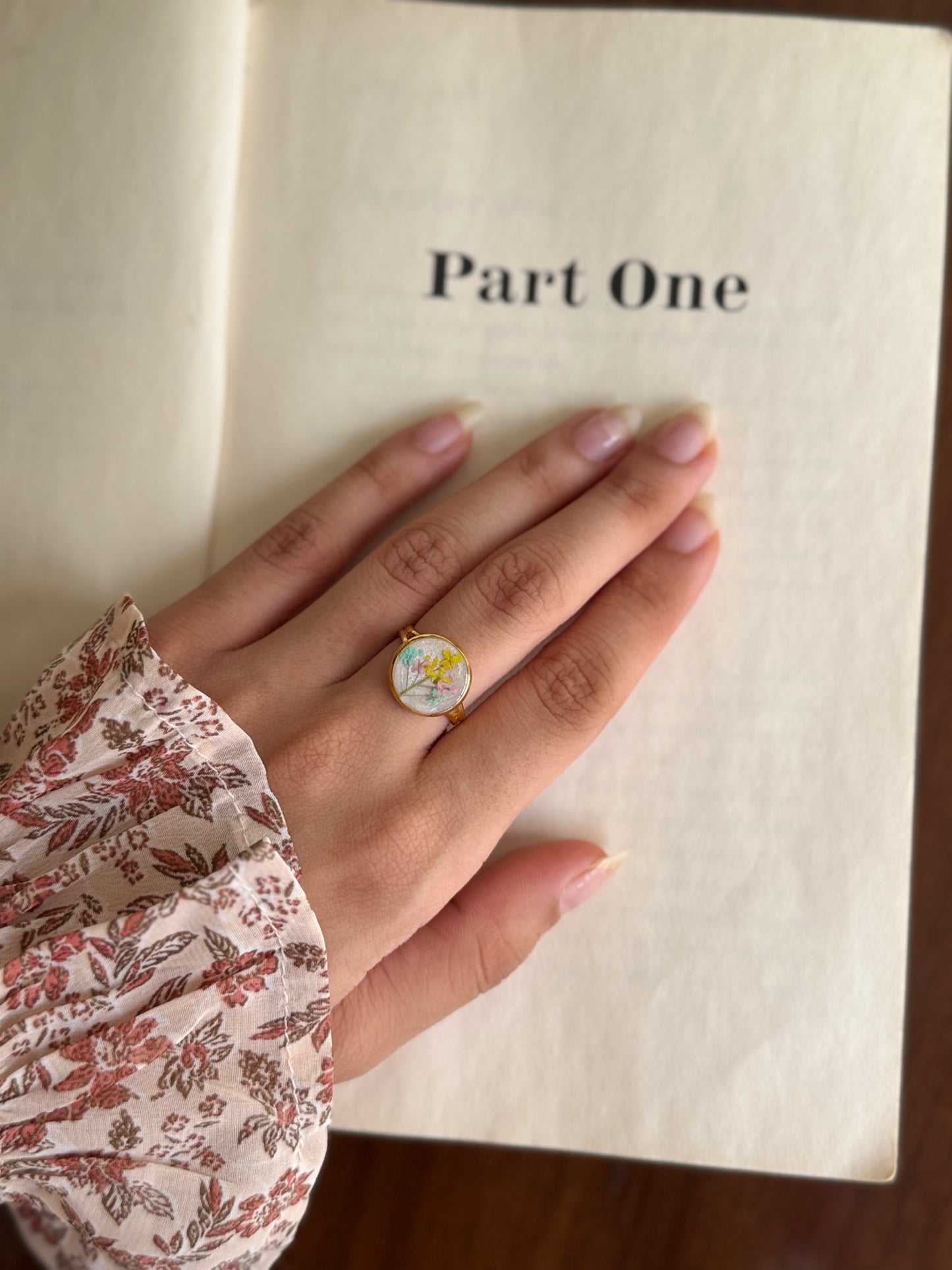 Tree of wishes ring