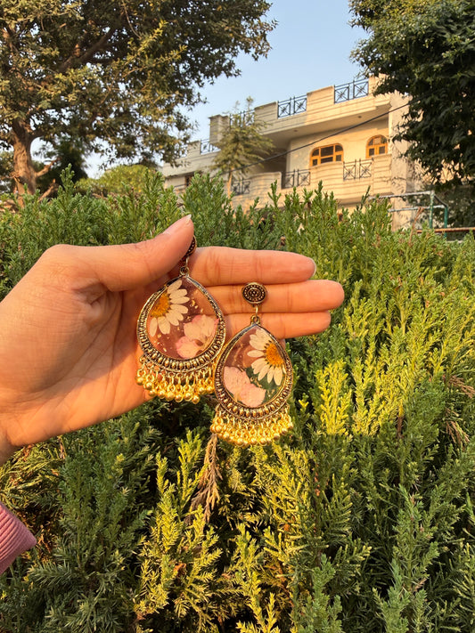 Daisy drop jhumka