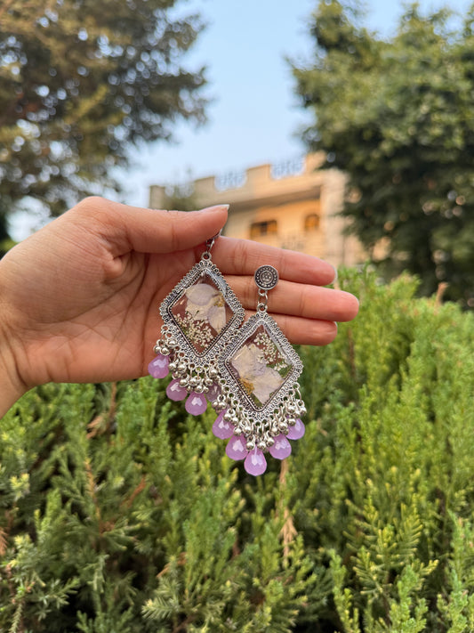 Prettiest lav jhumka