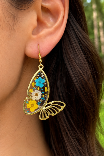Butterfly earrings