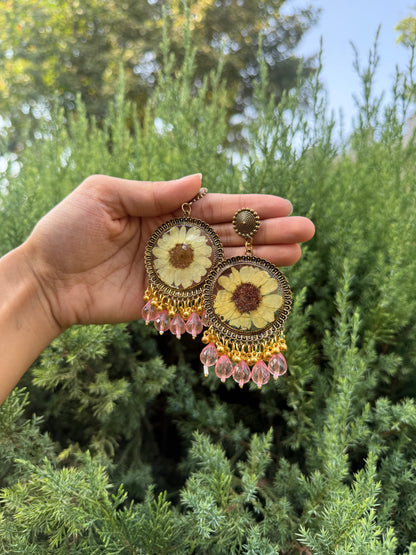 Sunflower jhumkas
