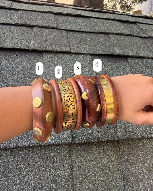 Wooden bangles