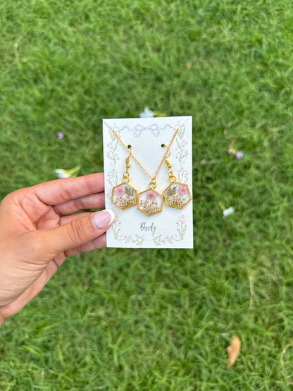 Blush garden set