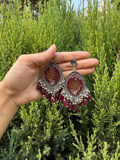 ॐ jhumkas