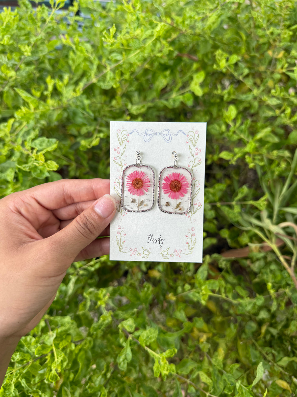 Aster bloom earrings