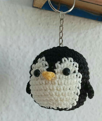 Cutest penguin plushie keychain