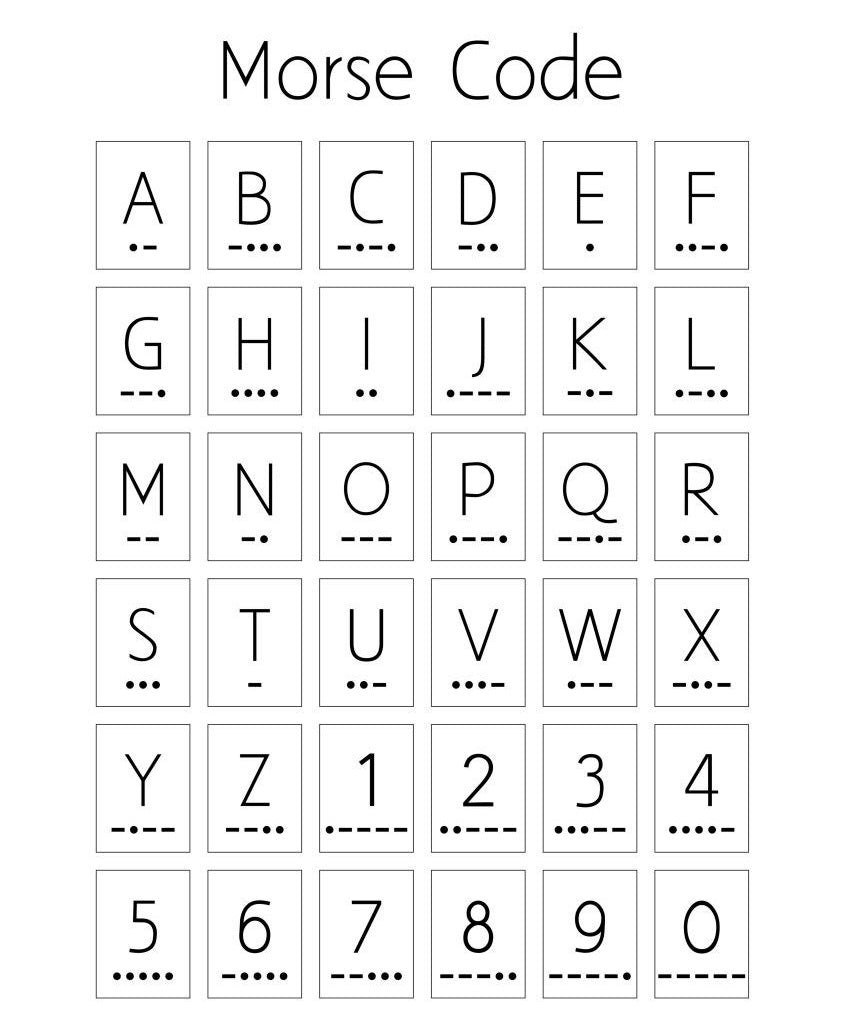 Morse code bond bracelet