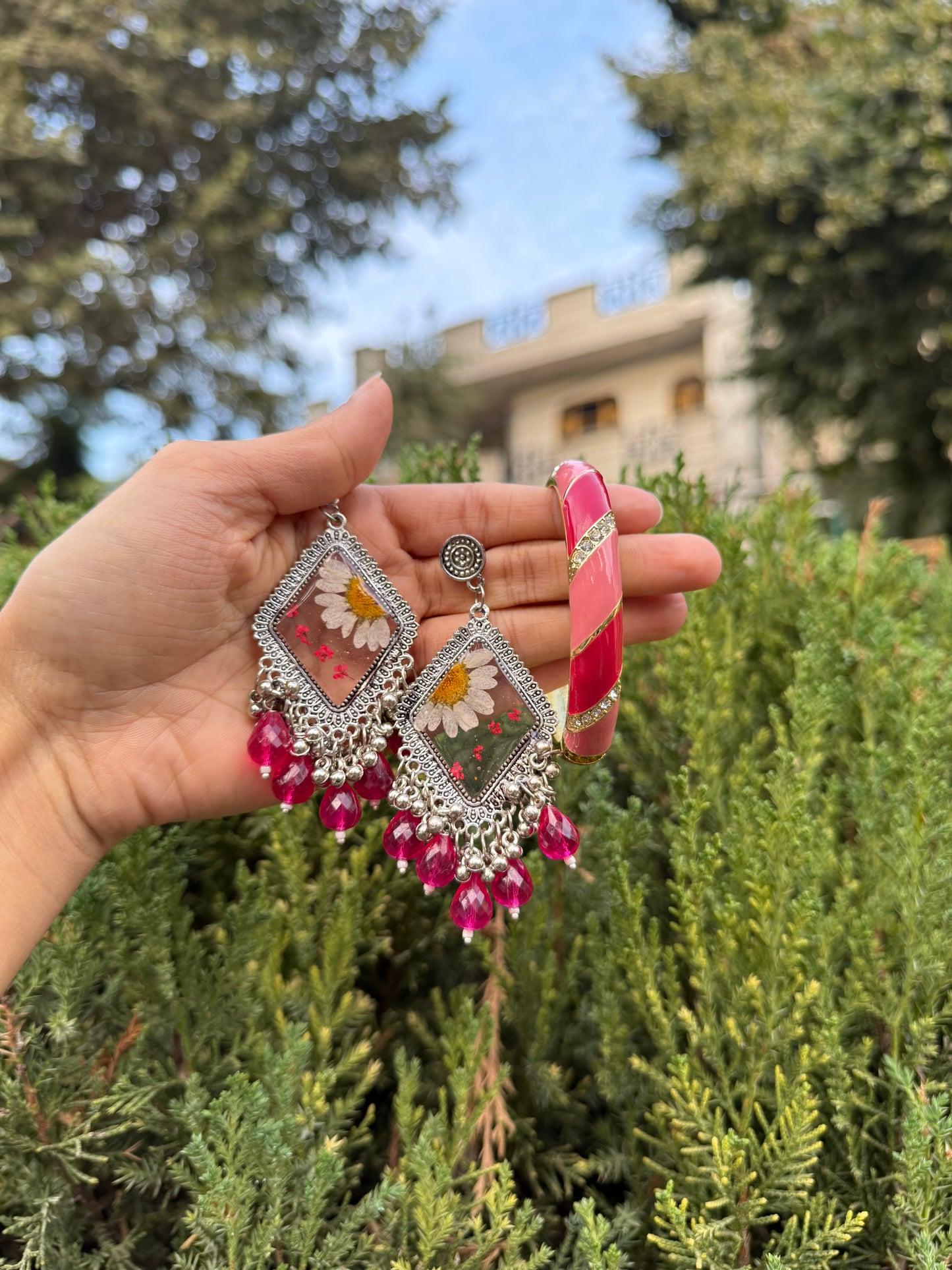 Noor jhumka & bangle