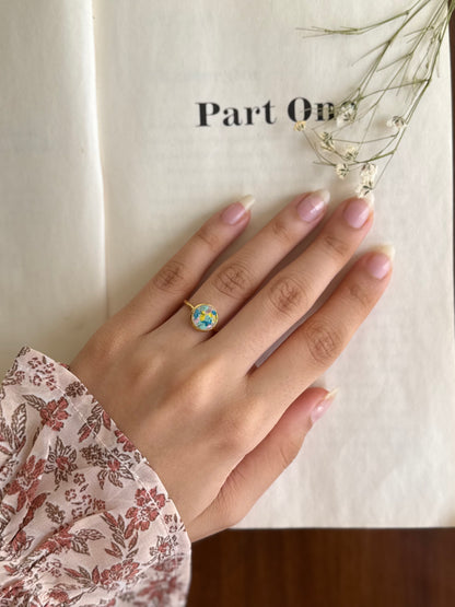 Spring flora ring