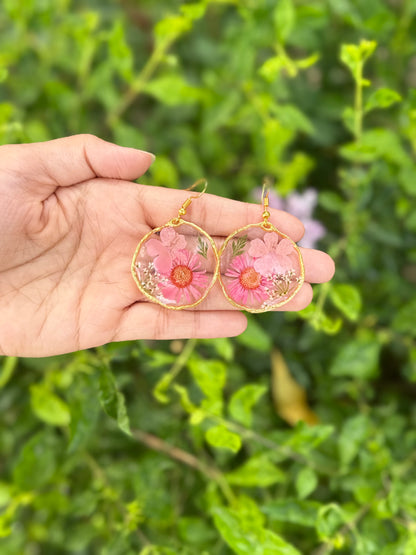 Blush botanica earrings