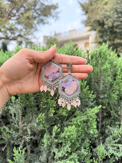 Pastel lav jhumka