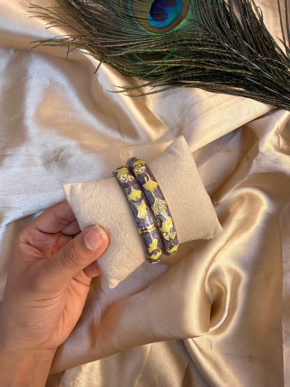 Elegant lavgreen bangle