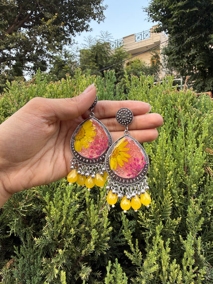 Pardesi haldi jhumkas