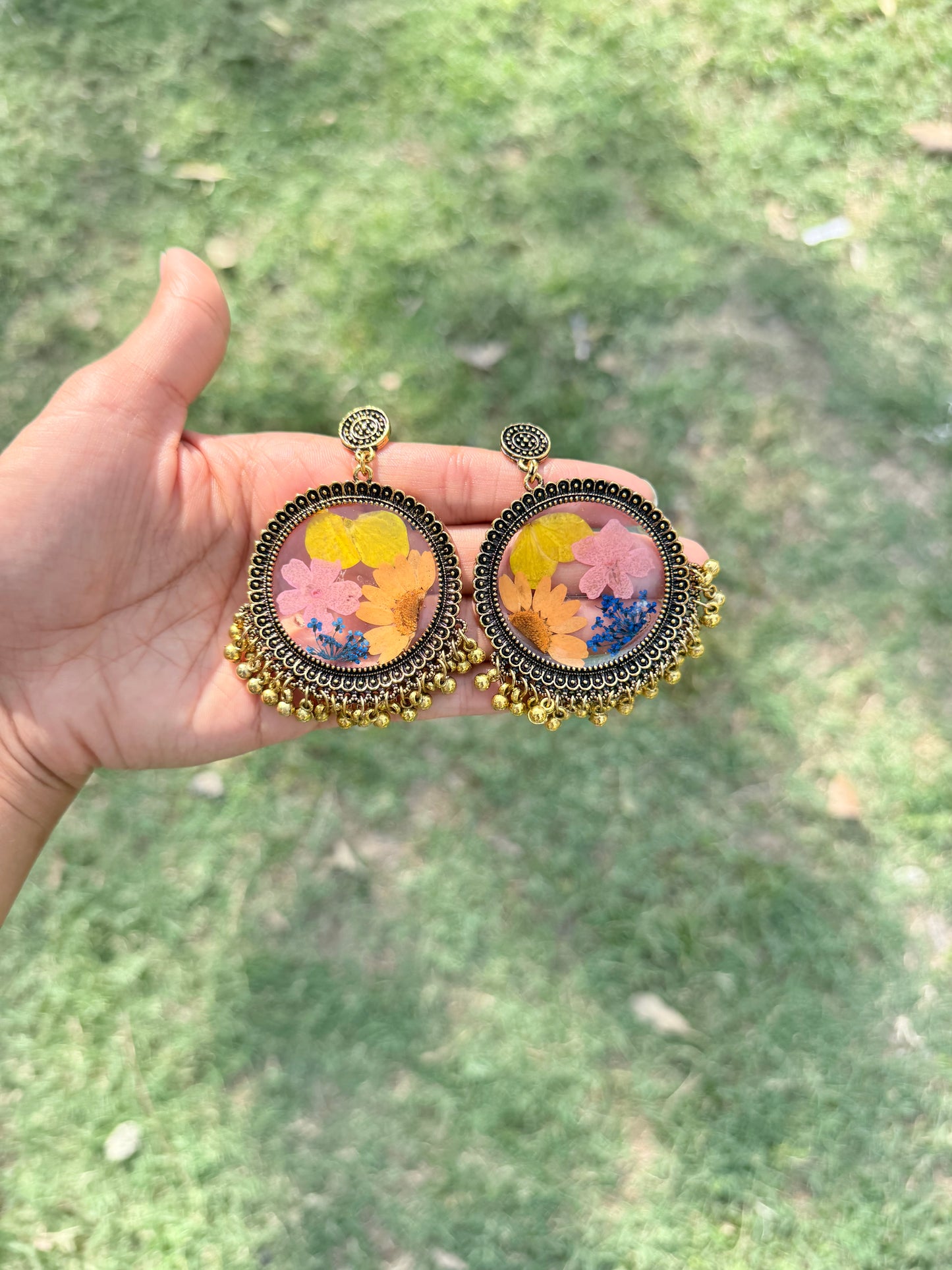 Sunset jhumka