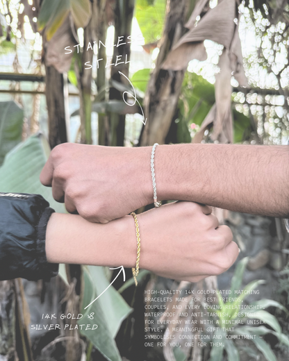 Unity rope bracelets