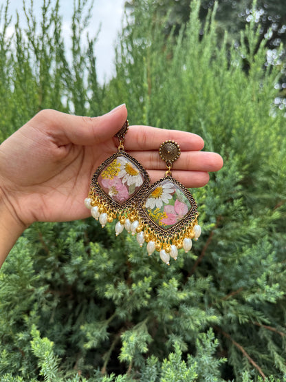 Innaya pearl jhumkas