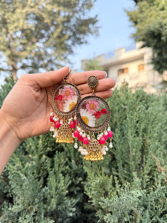 Paan kashmiri jhumka
