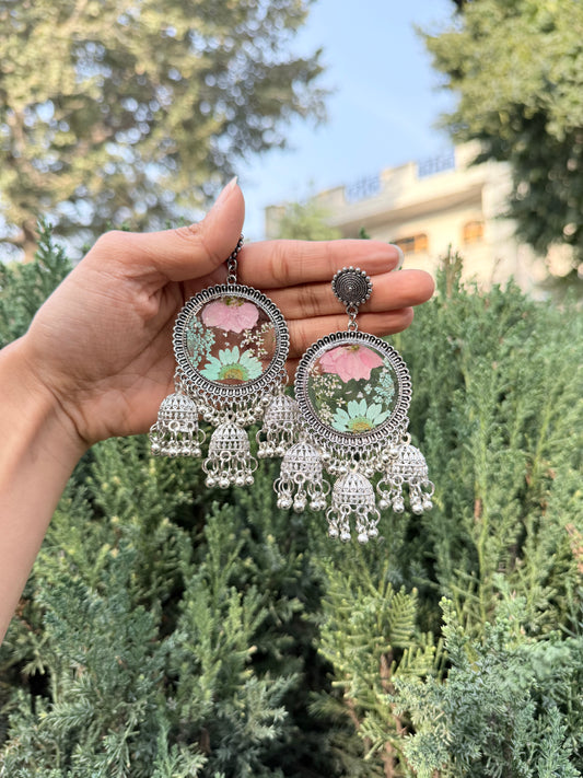 Saanjh phool jhumkas