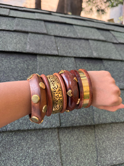 Wooden bangles
