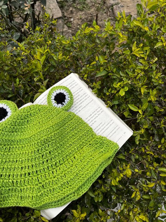 Cutest frog hat