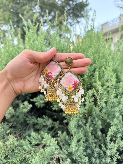 Gul kashmiri jhumkas