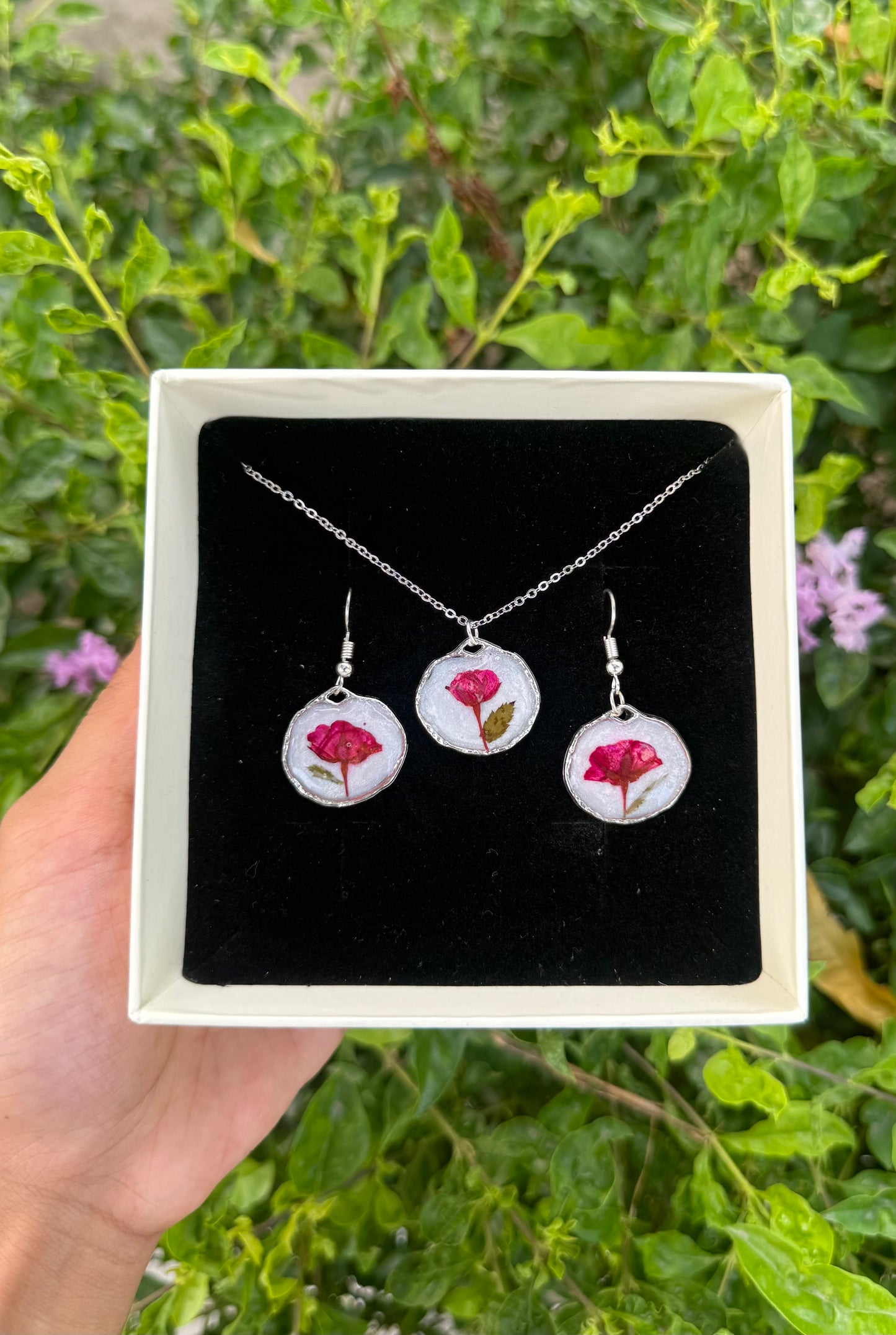 Rose keepsake set