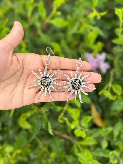 Sunlit flora earrings