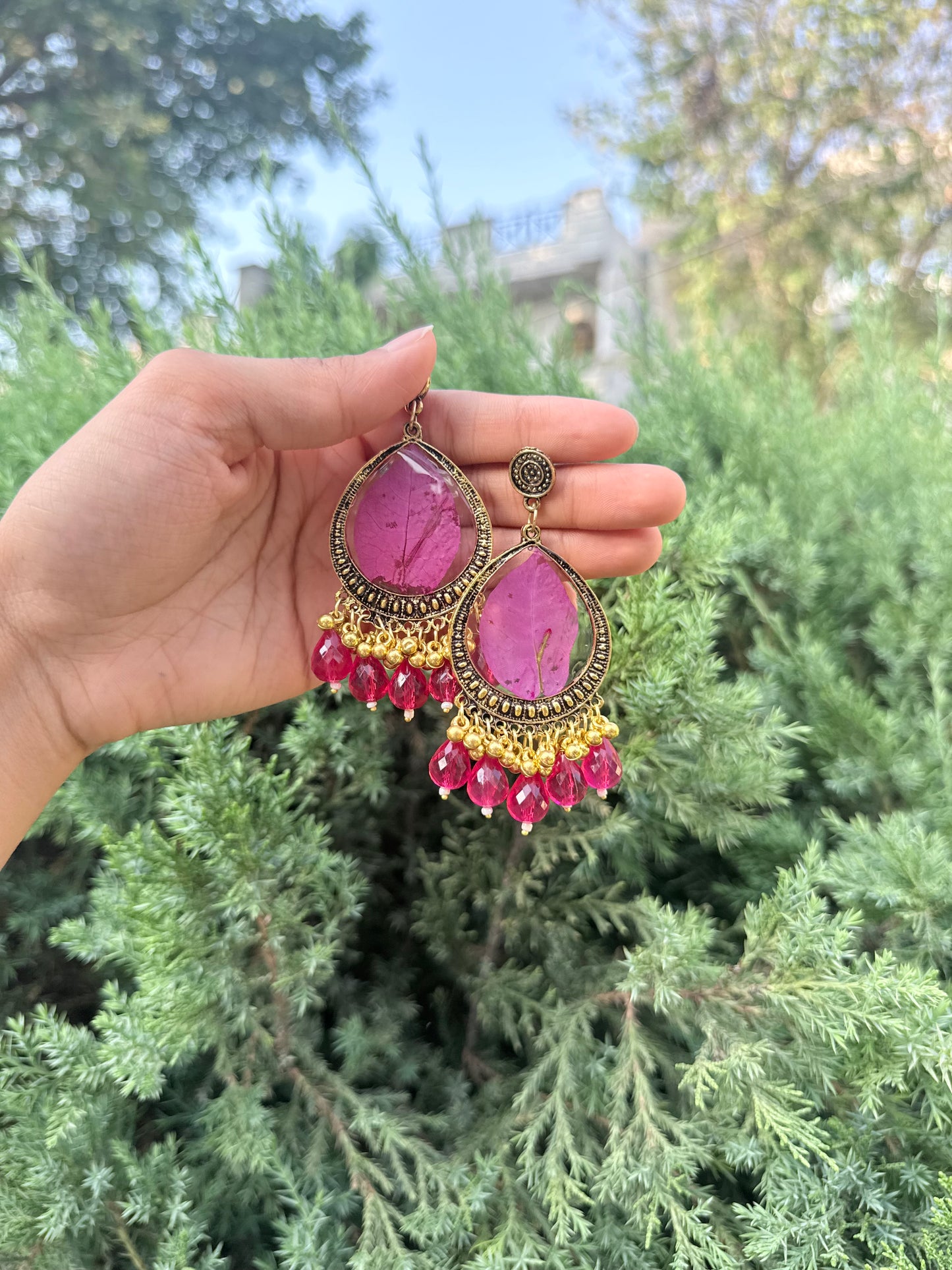 Bougainvillea jhumka