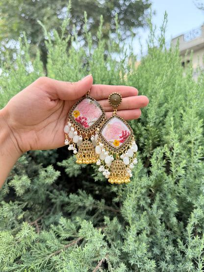 Gul kashmiri jhumkas