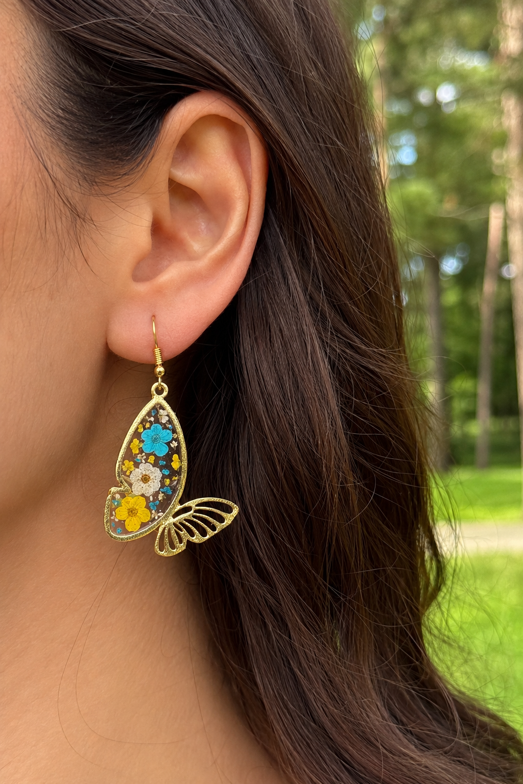 Butterfly earrings