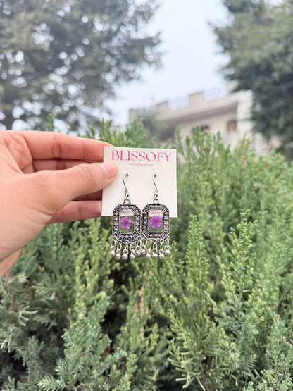 Mini cutie purple jhumki