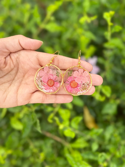 Blush botanica earrings