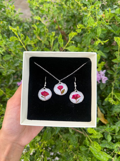 Rose keepsake set