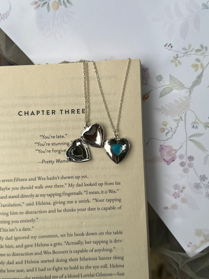 Vintage heart lockets
