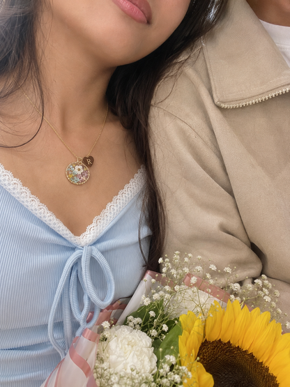 Ophelia initial necklace