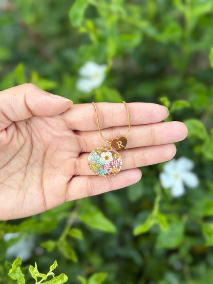 Ophelia initial necklace