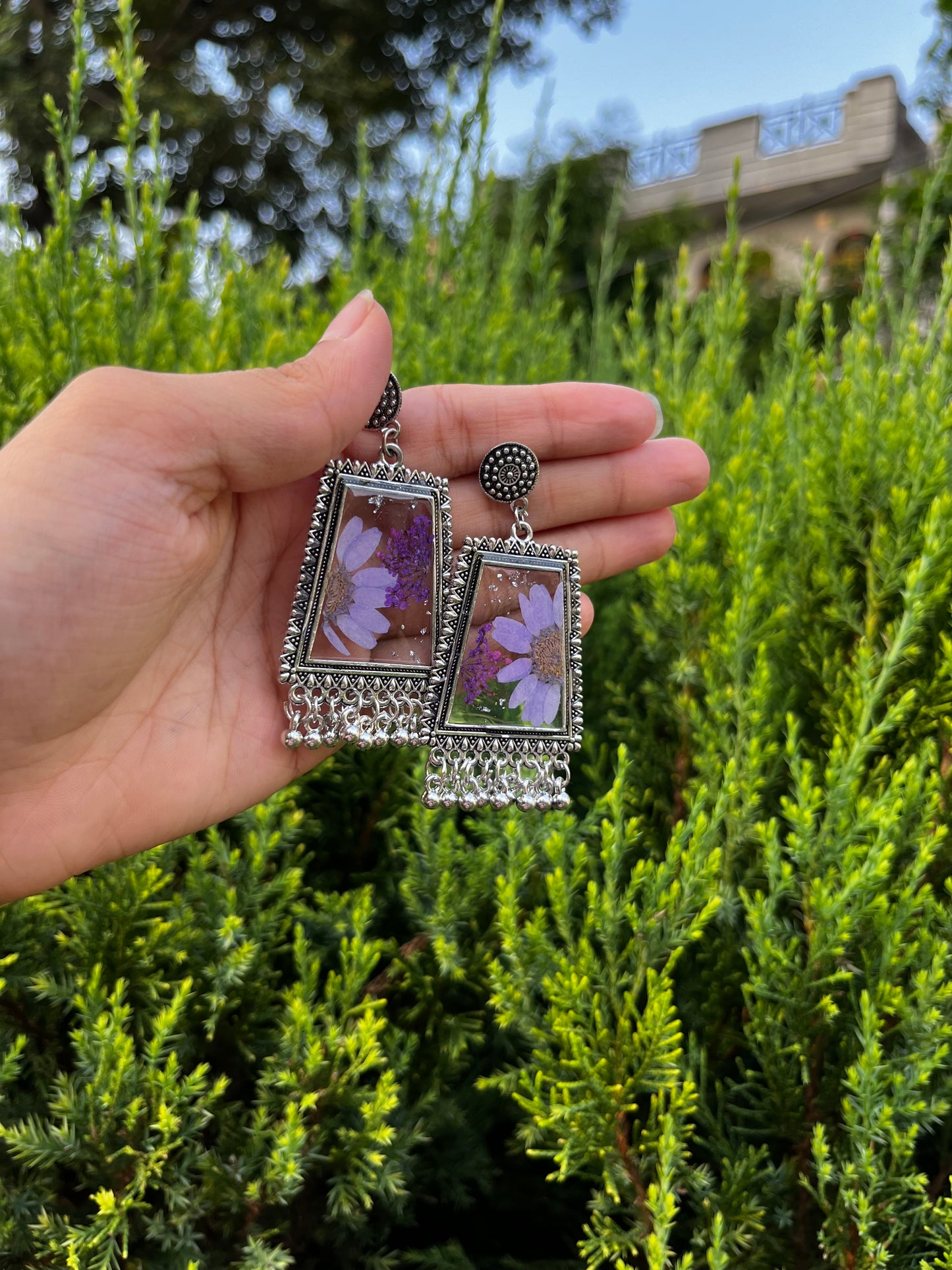 Mayur jhumkas