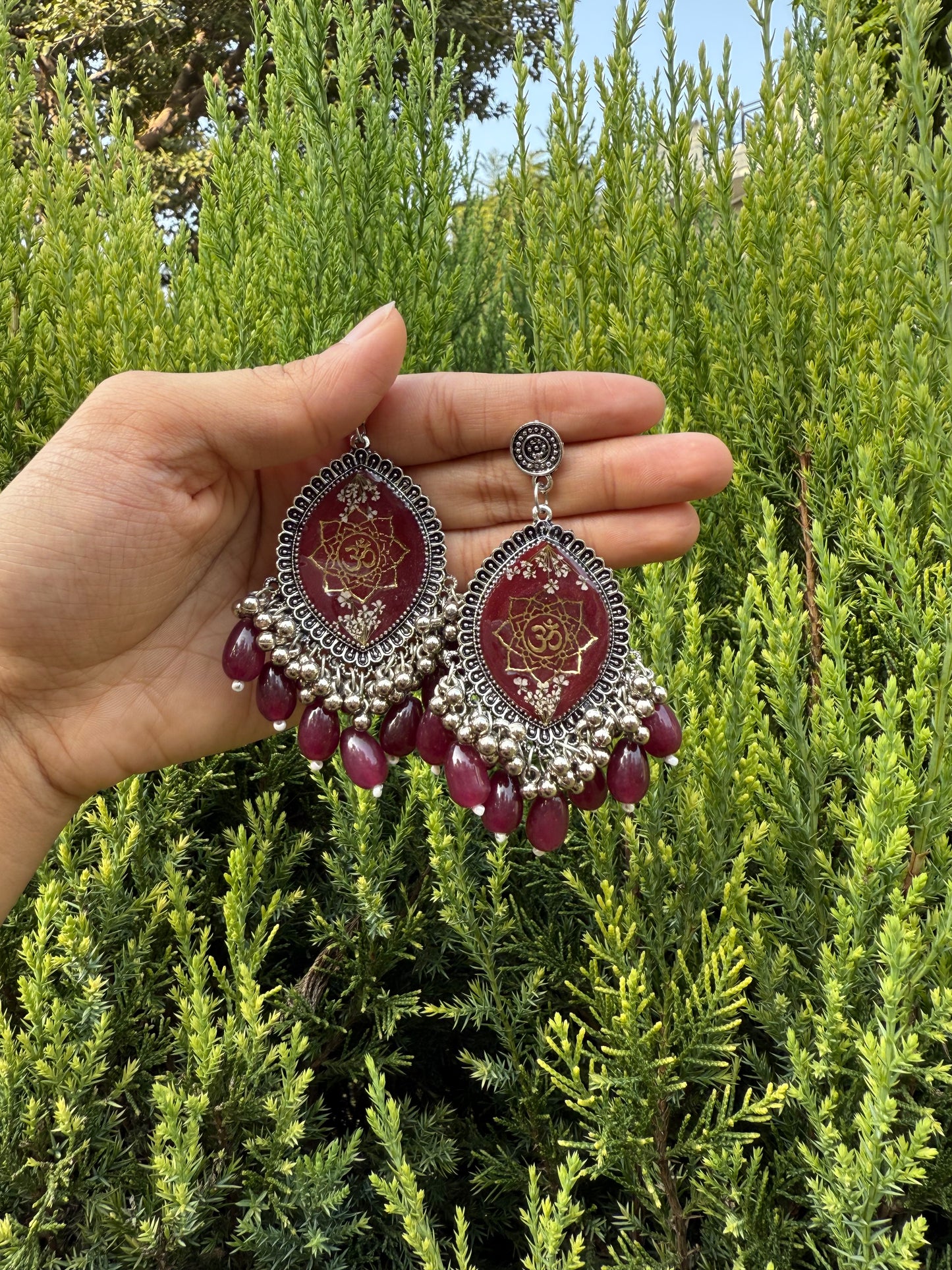 ॐ jhumkas