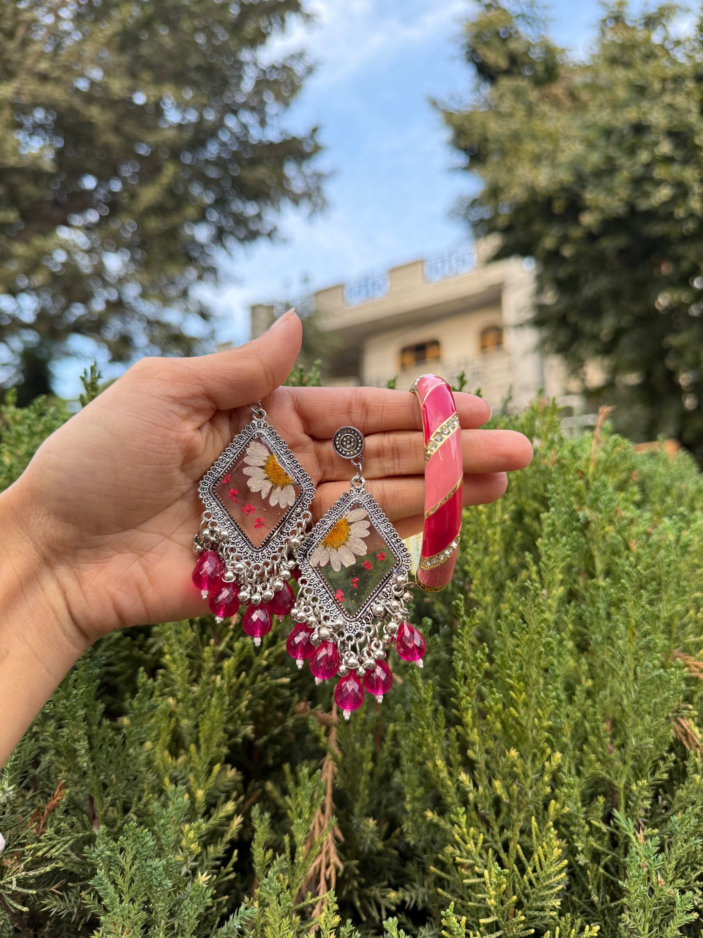 Noor jhumka & bangle