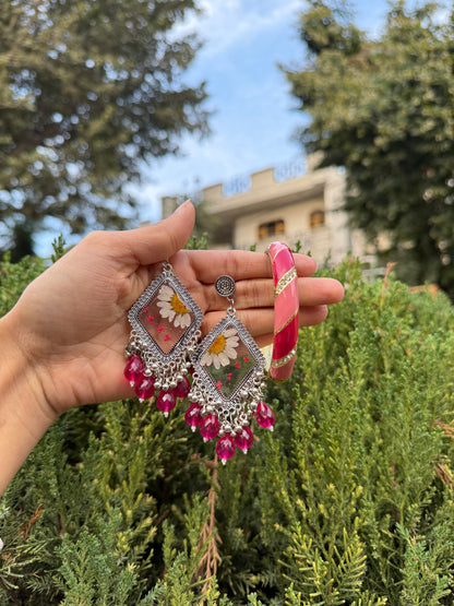 Noor jhumka & bangle